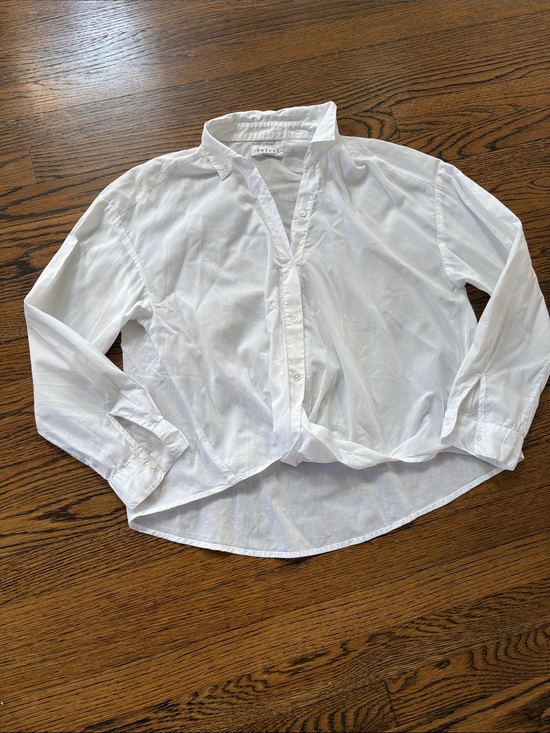 Velvet by Graham & Spencer Tops - Velvet by Graham & Spencer  Button-Front Cotton Shirt, M